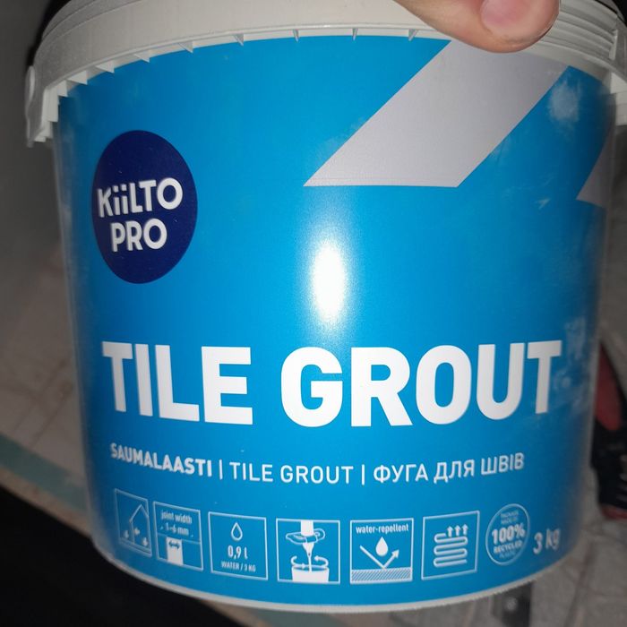 Затирка для плитки Kiilto Pro Tile Grout 51 3 кг бежевый