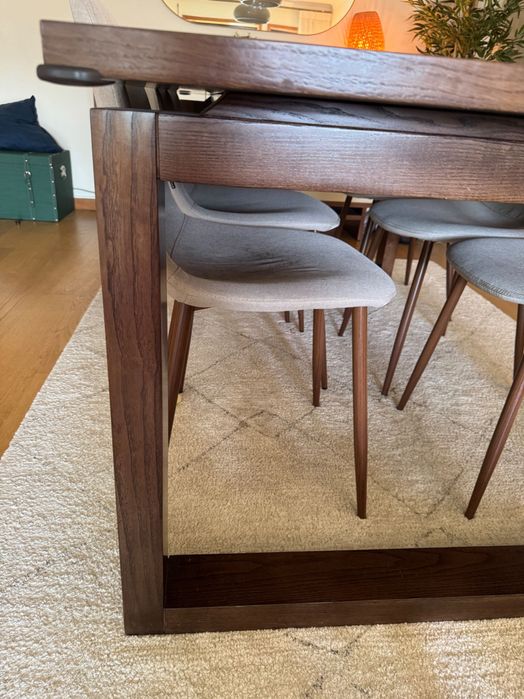 Mesa de Jantar Carvalho Escurecido Morbylanga
