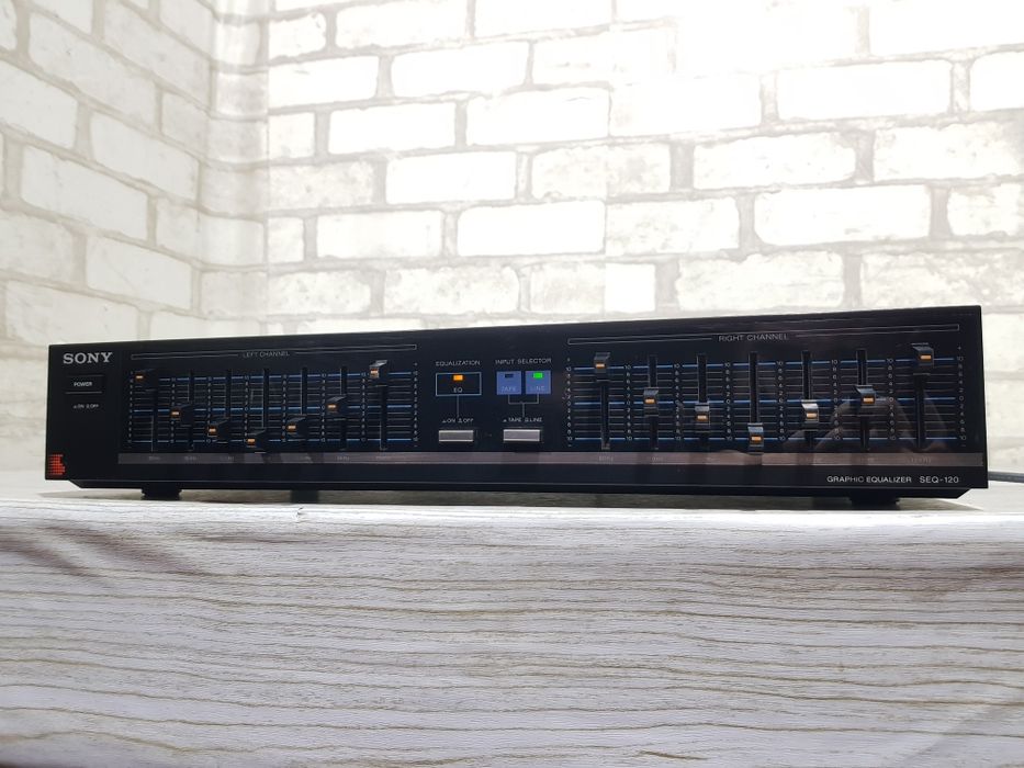 Еквалайзер SONY SEQ 120, 7 смуг, б/у з Німеччини