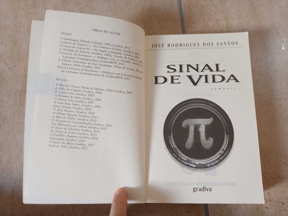 Sinal de Vida, José Rodrigues dos Santos