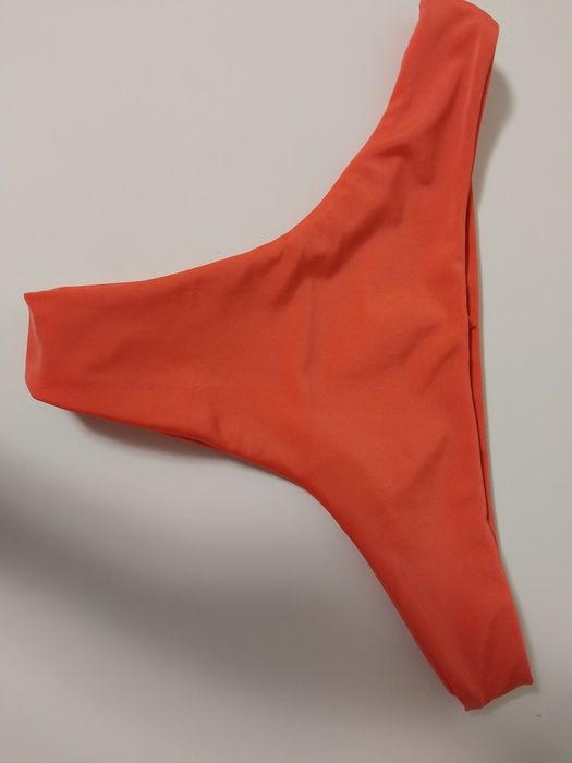 Новый корраловый низ купальника