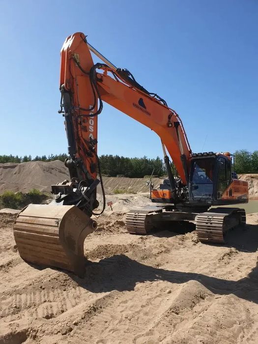 Doosan DX 300 LC-5  Doosan DX 300LC-5 system 3D Leica