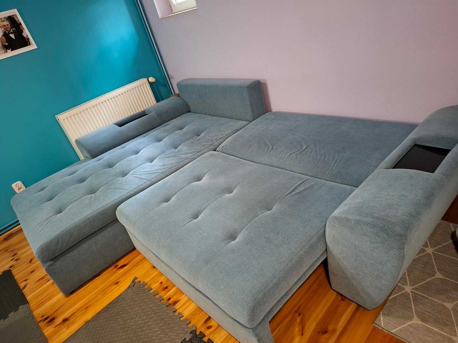 Narożnik-kanapa bardzo duży
