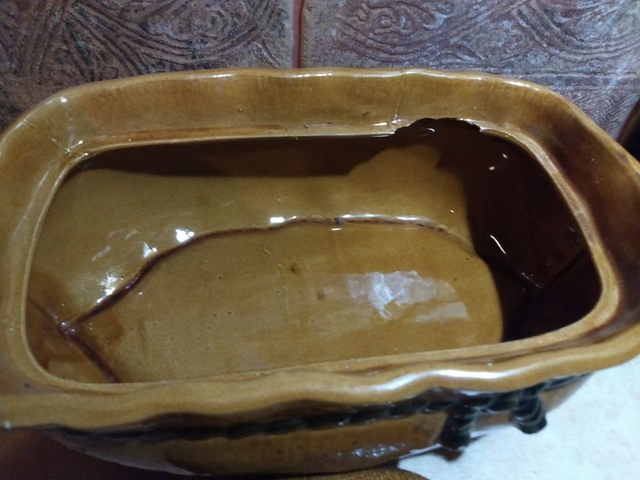 Stylowy pojemnik na pieczywo ceramiczny Brottopf unikat