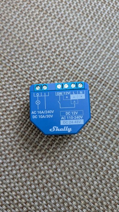 Shelly Plus 1 + Addon Module