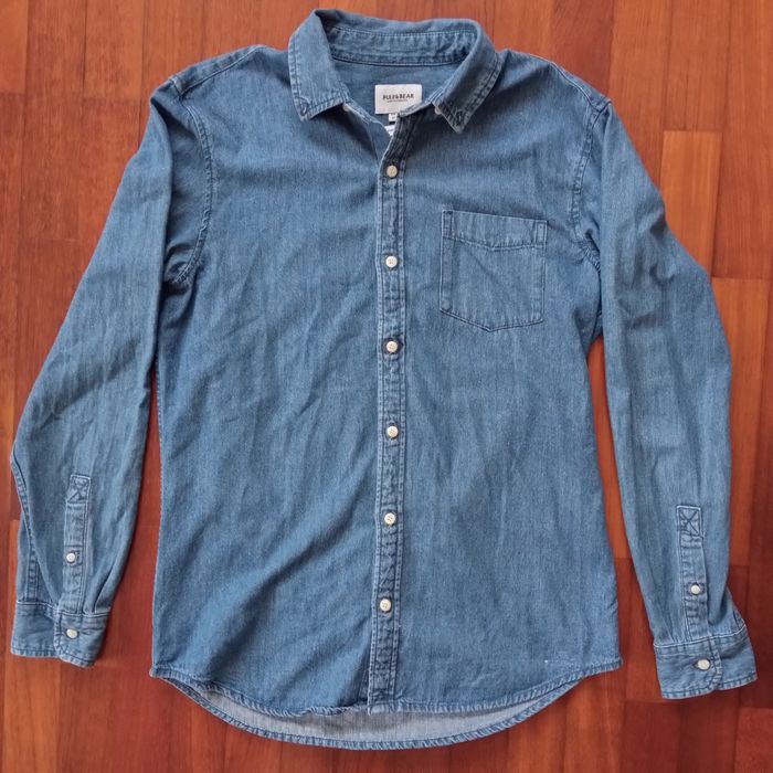 Camisa da Pull&Bear de ganga tamanho M