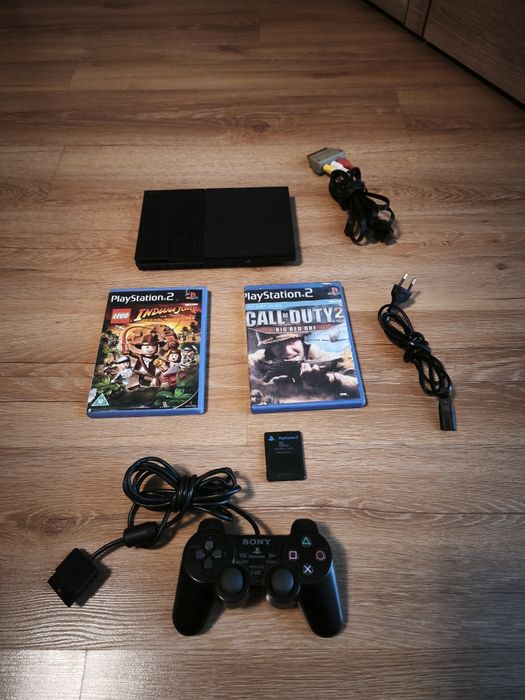 PlayStation 2 slim  scph-90004 z grami wszystko sprawne