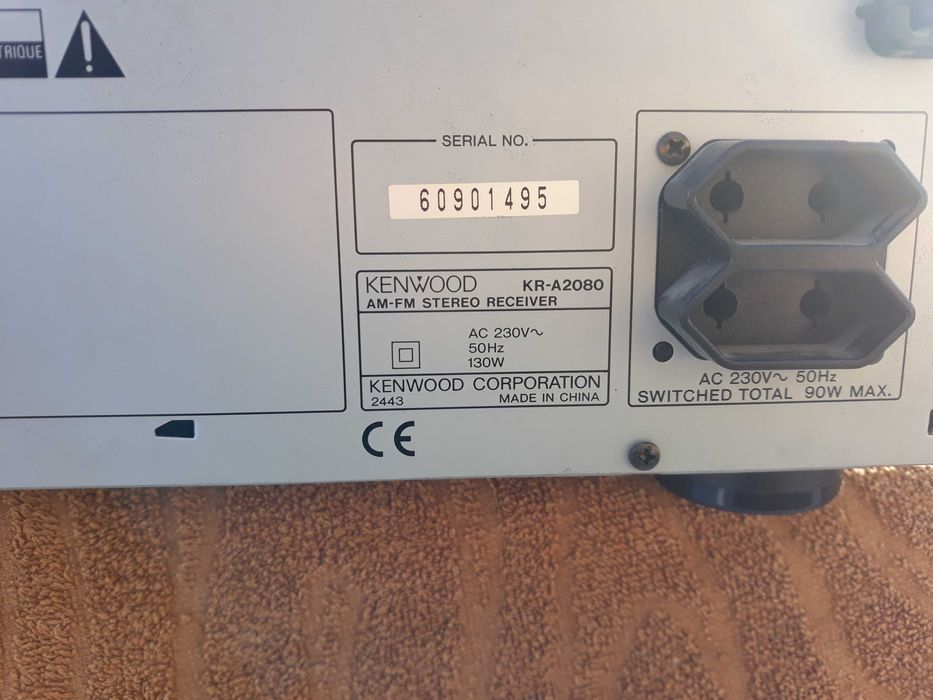 kenwood kr-a2080 стерео усилитель ресивер с германии