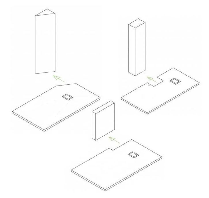 Bases duche smc brancas 200x90 - 140x80 - 190x80  (da para cortar)