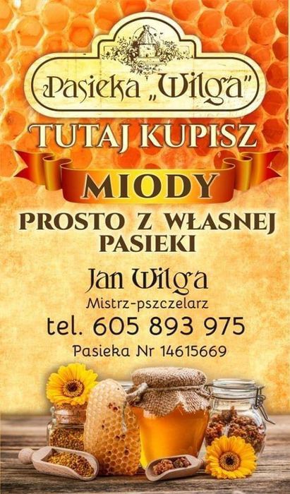 Miód z własnej pasieki