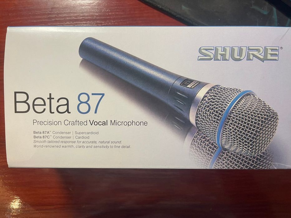 Мікрофон Shure beta 87