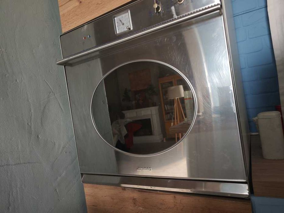 духова шафа SMEG - нержавіюча сталь - дизайнерська духовка