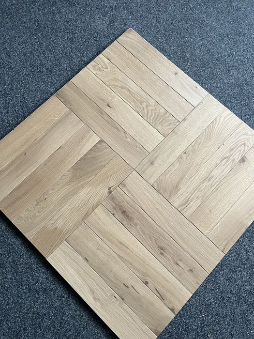 Podłoga Jodełka K. Dąb Rustic, 15x90x450mm, OlejUV BRESLAU x2