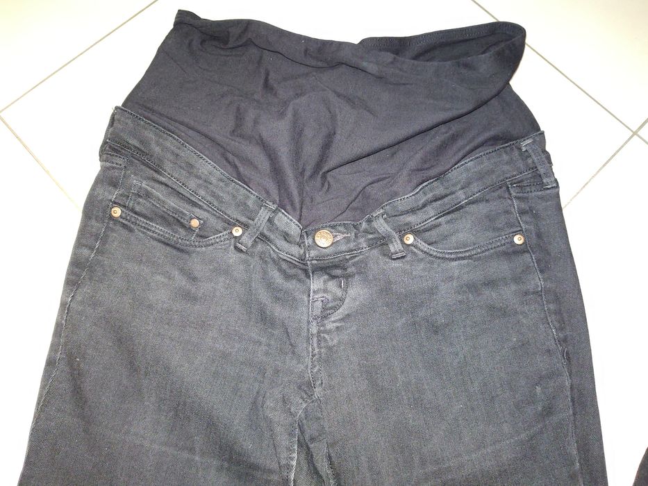 Spodnie ciążowe jeans stretch r. M