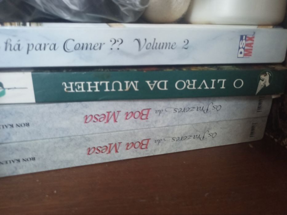 Livros variados  visão e outros