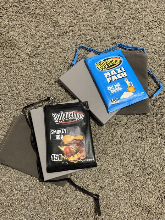 Сумка - клатч Balenciaga Chip Bag в двох кольорах