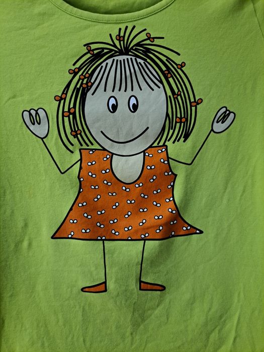 T shirt boneco a frente e a trás