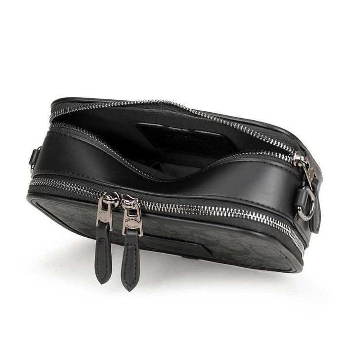 Сумка Coach чоловіча через плече, барсетка Коуч месенджер, Коач