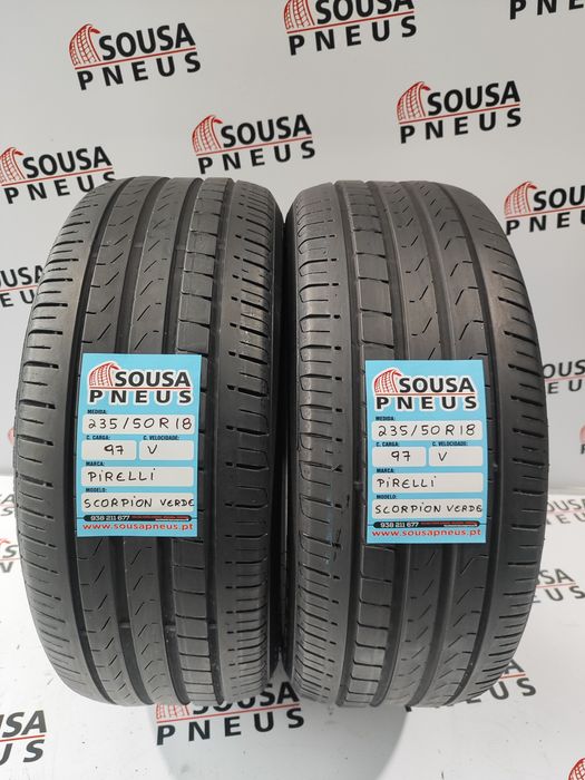 150 Euros 2 pneus 235-50R18 97v Pirelli - Oferta dos Portes
