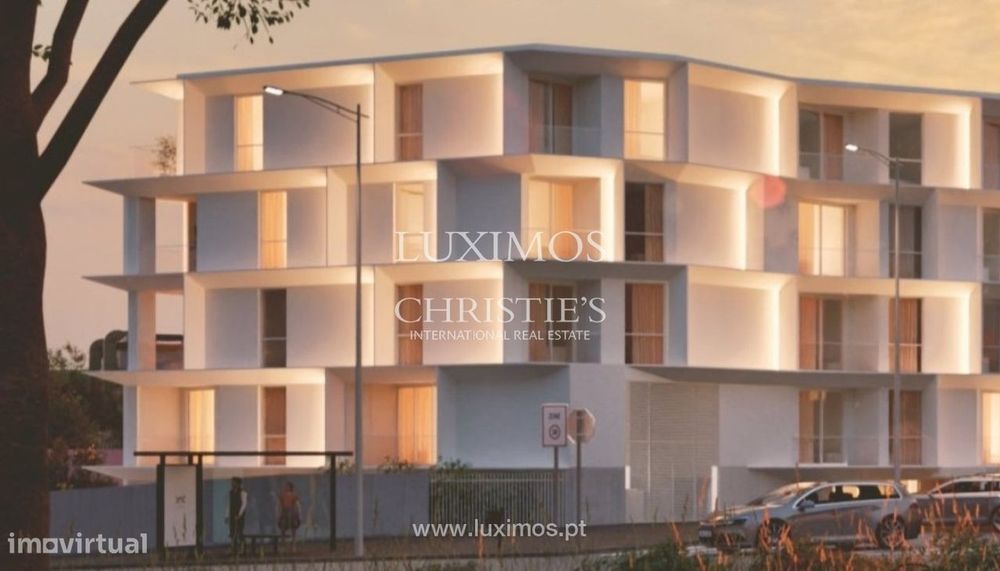 Apartamento T1 novo com varanda para venda no Matosinhos Sea Living