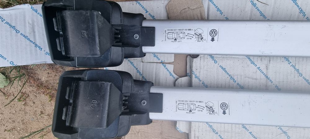 Bagaznik dachowy na relingi vw golf 5 golf6 kombi vw jetta  kombi