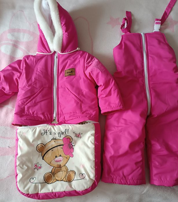 Зимовий дитячий комбінезон трансформер