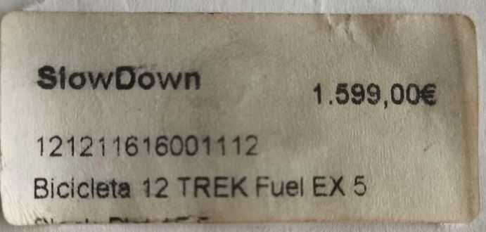 Bicicleta dupla suspensão TREK FUEL EX5 roda 26"