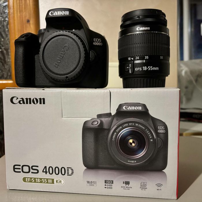 Фотоапарат Canon EOS 4000D