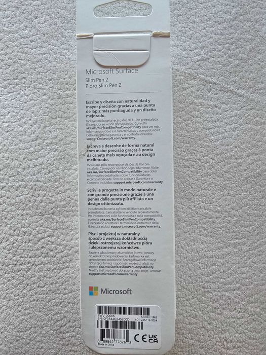 Teclado Microsoft Surface Alcântara + Slim Pen 2