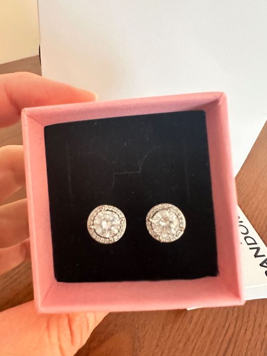 Сережки гвоздики Pandora