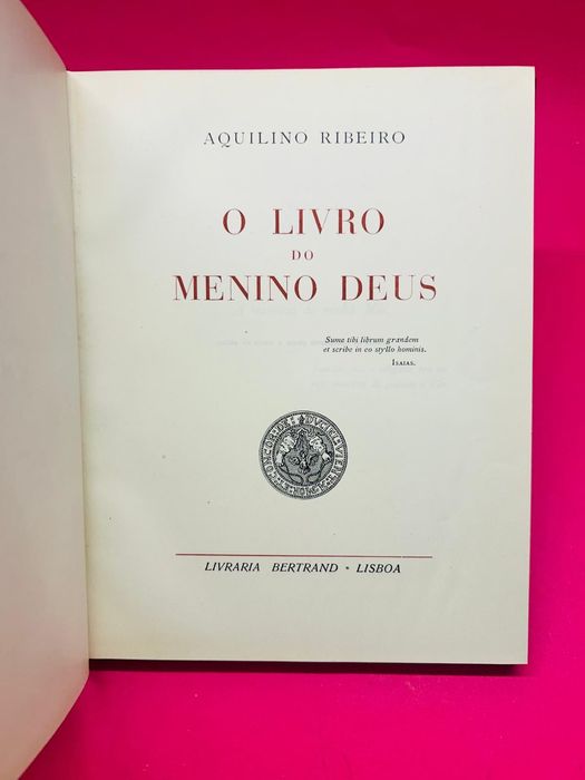 O Livro do Menino Deus - Aquilino Ribeiro
