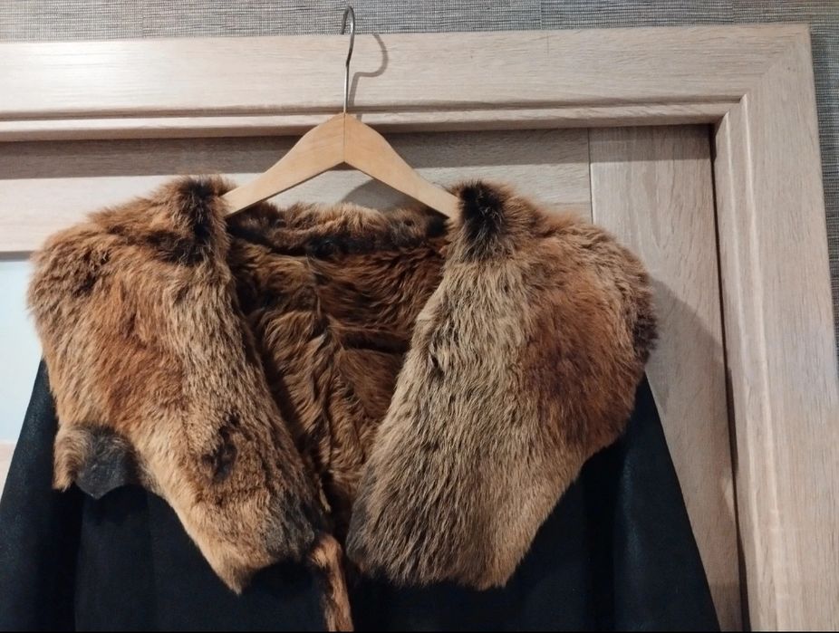 Elegancki kożuch damski