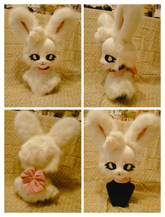 Fursuit furry head królik