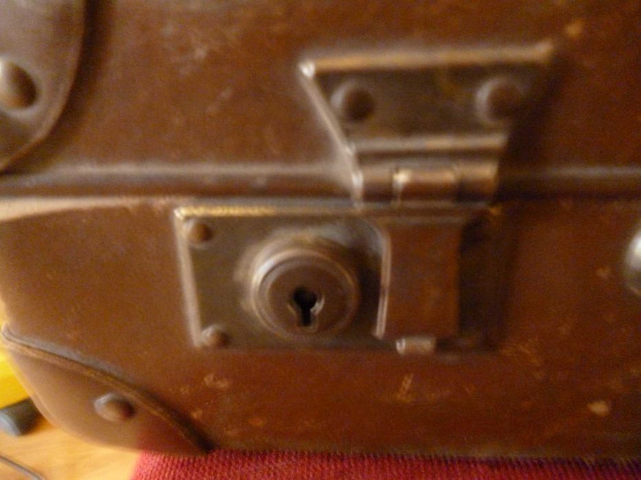 Stara markowa walizka 1920 r Echt Lechna Vulkan