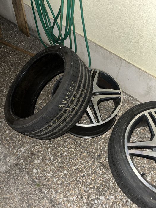 jante com pneus mercedes