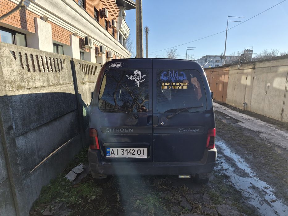 Продається Citroen Berlingo 1.9 дизель (після перевертання)