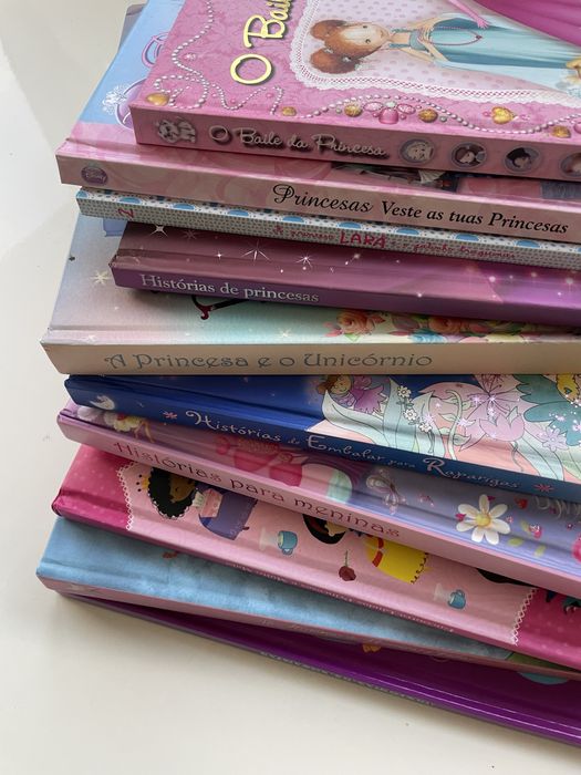 Conjunto de Livros Infantis de princesas