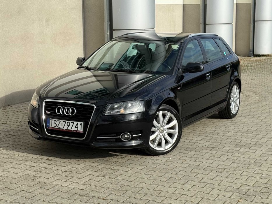 AUDI A3 S-LINE Jak Nowa 200KM Klima Alu Skóry Servis Oryginał