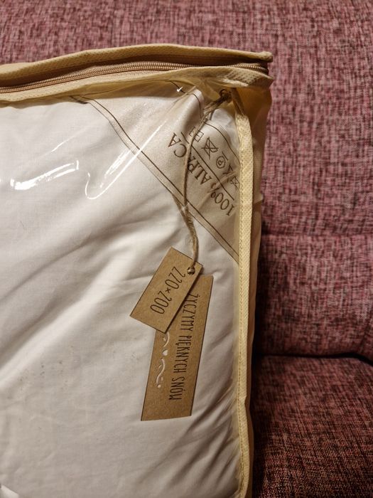 Kołdra z wełny alpaki 220x200