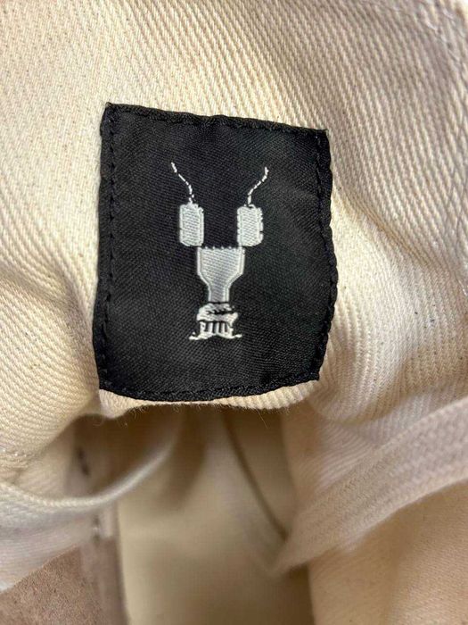Rick Owens Ramones DRKSHDW milk білі кеди opium archive кеды белые