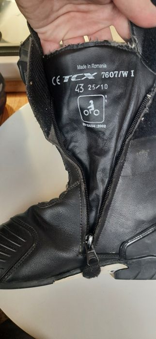 Мотоботи tcx с мембраной