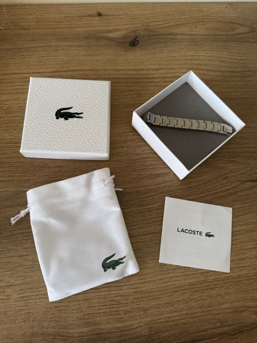Srebrna branzoletka lacoste