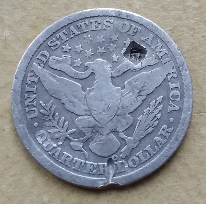 США ¼ доллара 1894 г О