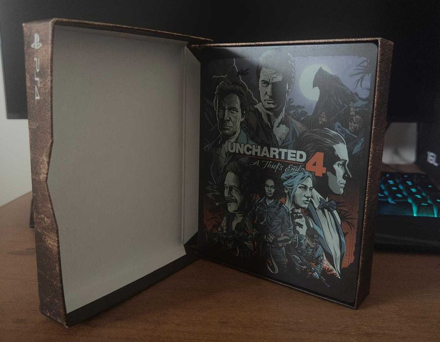 Ps4/Ps5 Jogo Uncharted 4 - O fim de um ladrão