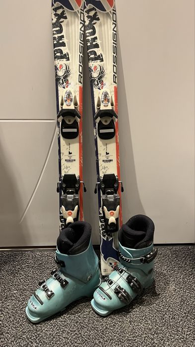 Komplet narty rossignol 93 cm z butami 19,5