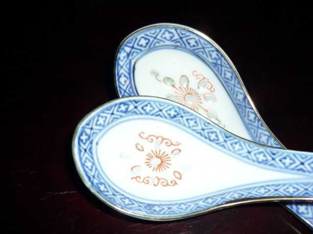 Colher loiça chinesa bago de arroz