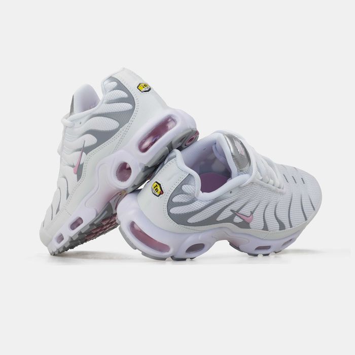 Женские кроссовки Nike Air Max TN Plus White Grey Pink