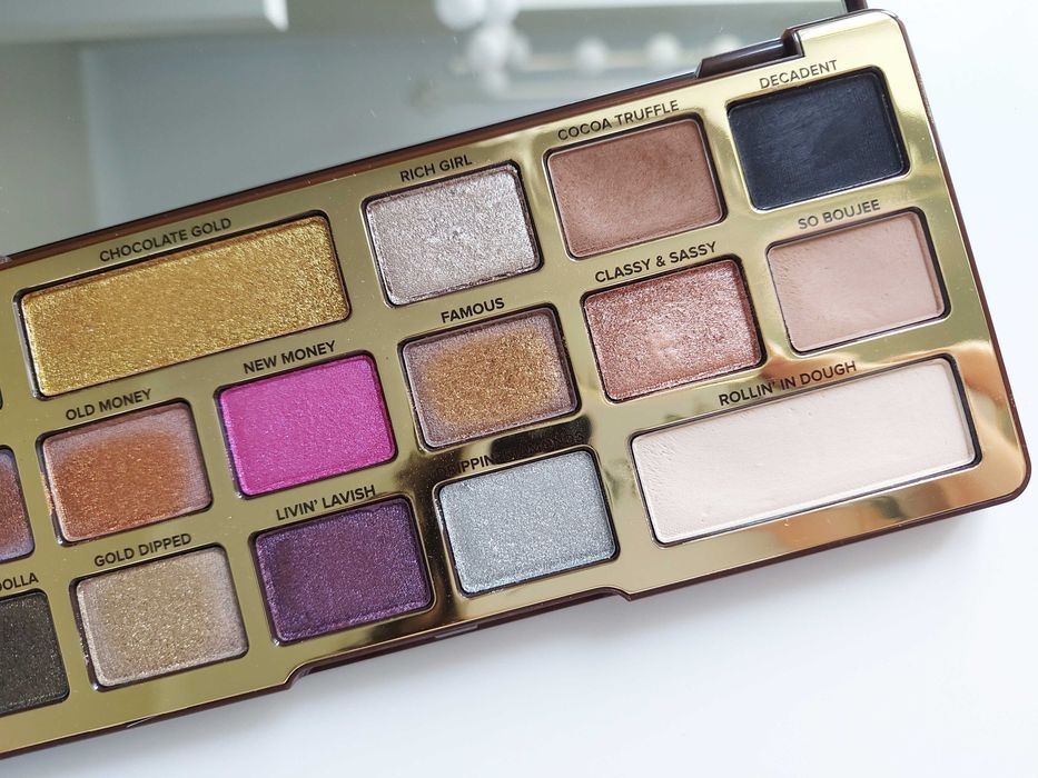Too Faced Chocolate Gold paleta cieni do oczu