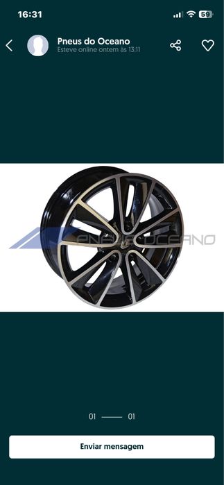 Jantes renault 17 5x114