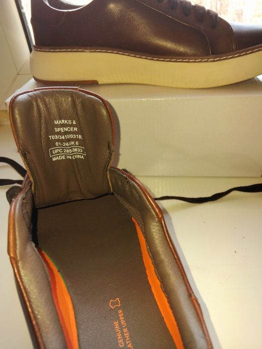 Мужские  туфли Marks & Spencer серии Air flex